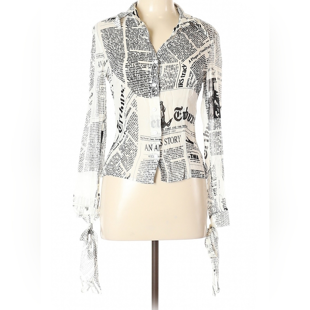 Long sleeve blouse